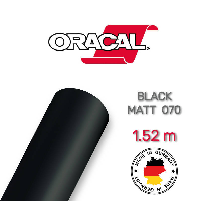 

Черная матовая пленка оракал, black matt Oracal 970-070, Черный