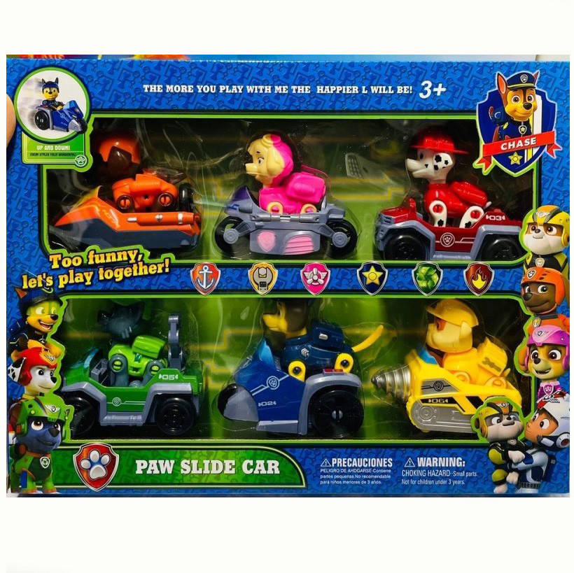 

Щенячий Патруль Герои с Машинками Paw Patrol, Розовый