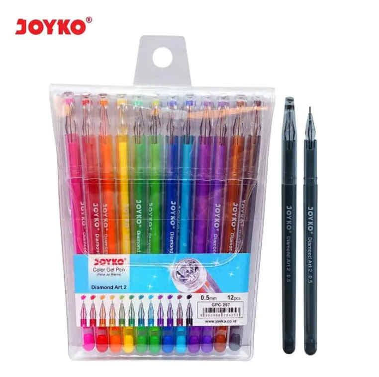 

Набор гелевых ручек 12цв iDiamond Joyko