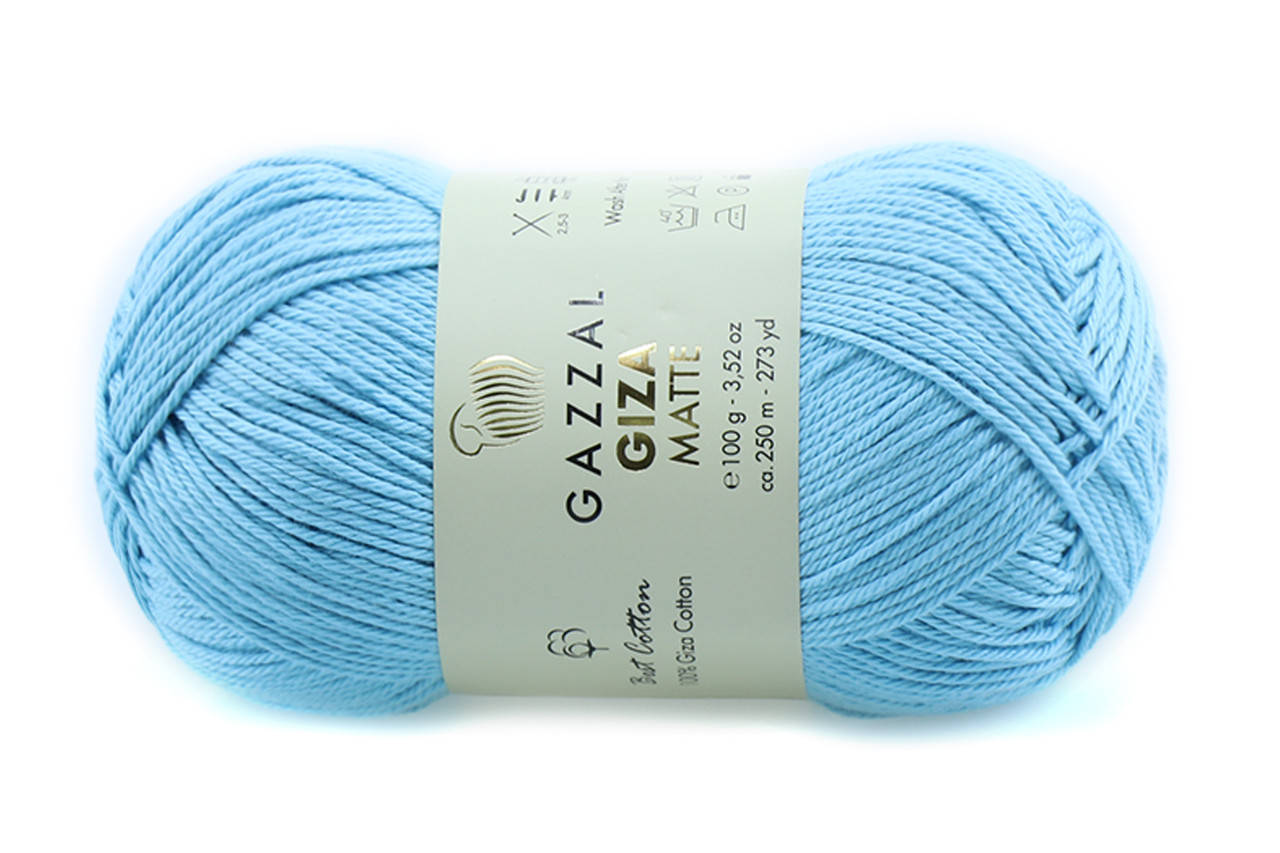 

Gazzal Giza Matte, Светлая бирюза №5580, Бирюзовый