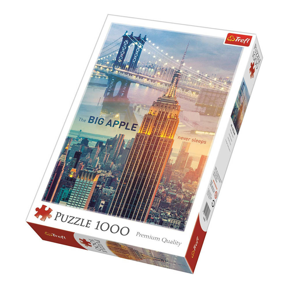 

Пазл "Нью-Йорк на рассвете", 1000 элементов Trefl Big Apple (5900511103939)