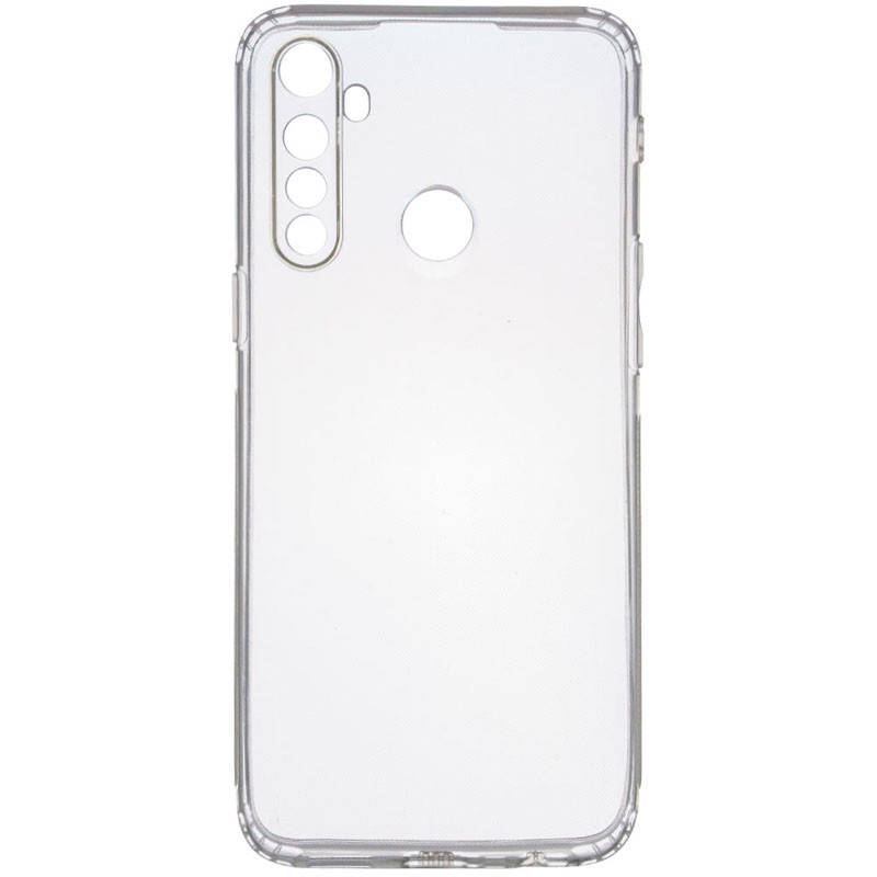 

TPU чехол GETMAN Clear 1,0 mm для Realme 5 / 6i