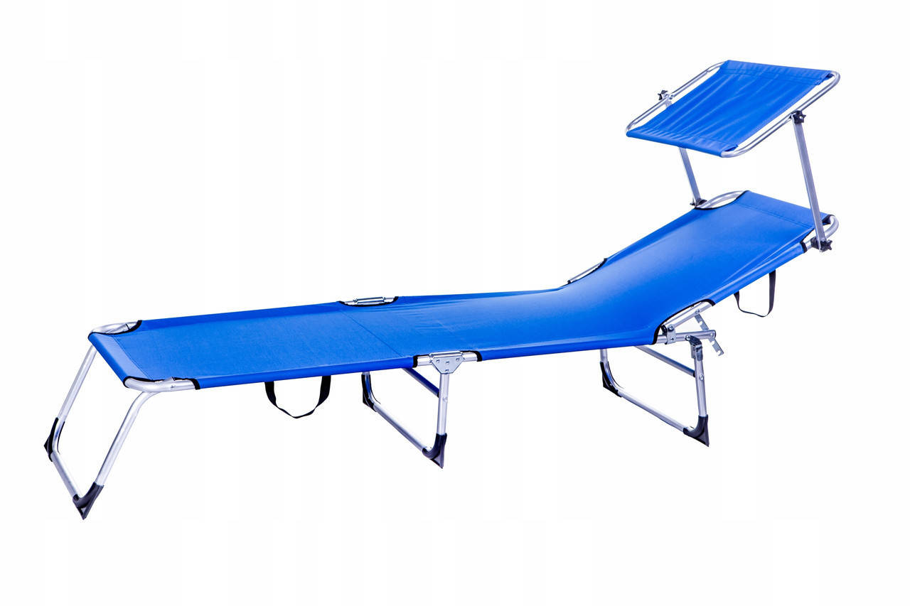 

Лежак с козырьком Homart SCB-001 синий (9399)