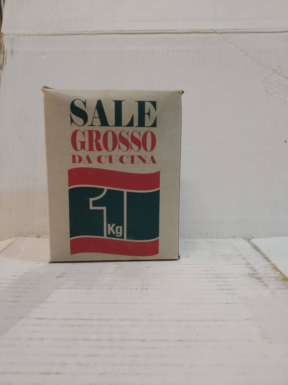 

Соль морская Sale alimentare 1кг. Крупная Grosso