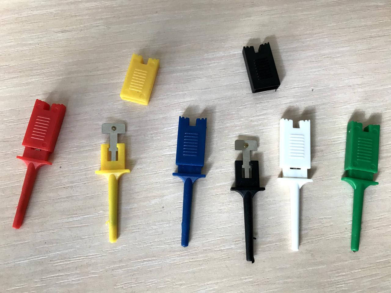 

Цанговый Зажим для проверки логических схем 6 шт комплект 6 разных цветов