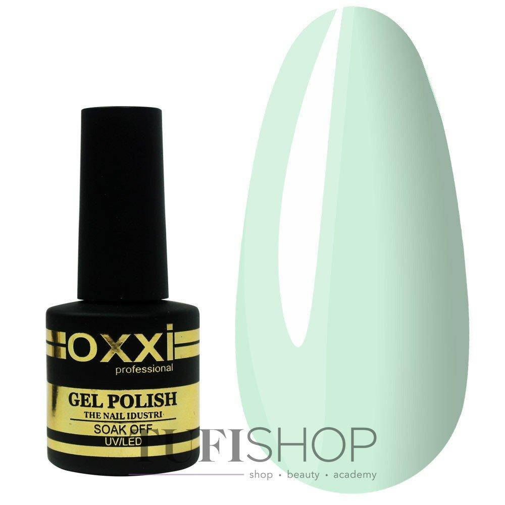 

Гель-лак Oxxi №166 - светлый бирюзовый, 10 мл