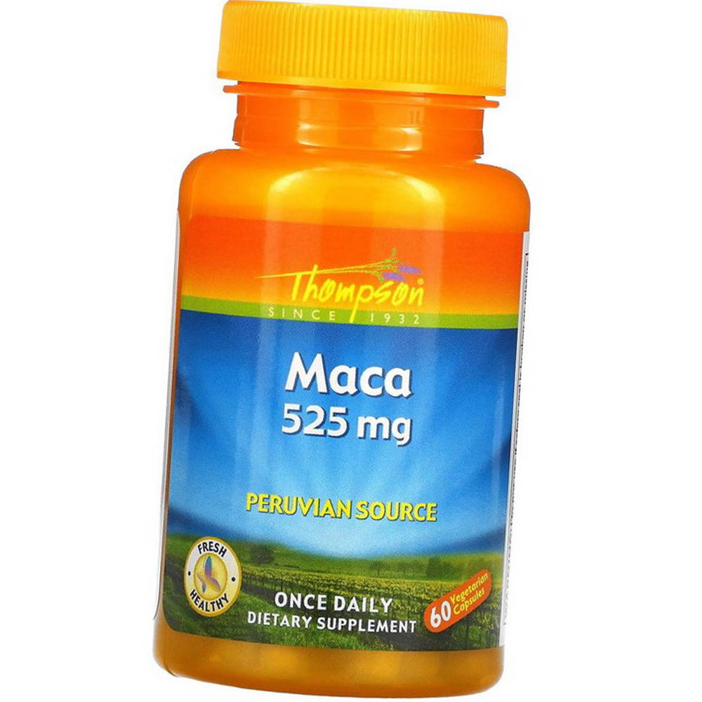 

Мака перуанская Thompson Maca 525 mg 60 veg caps