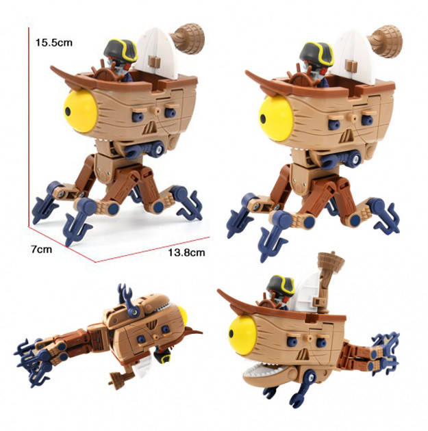 

Растения против зомби Зомби Босс Дирижабль Робот - Трансформер Боевые машины Пиратский Корабль
