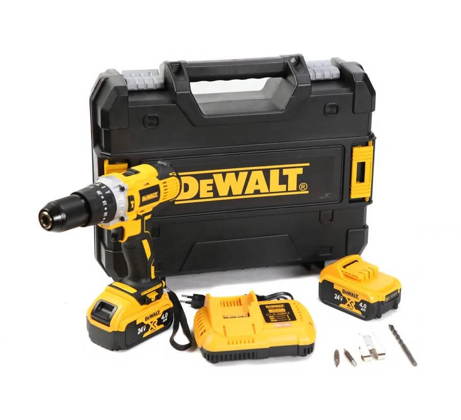 

Аккумуляторный шуруповерт Dewalt DCD791 XR Li-Ion 24v 2 шт., 4.0ah, Польша