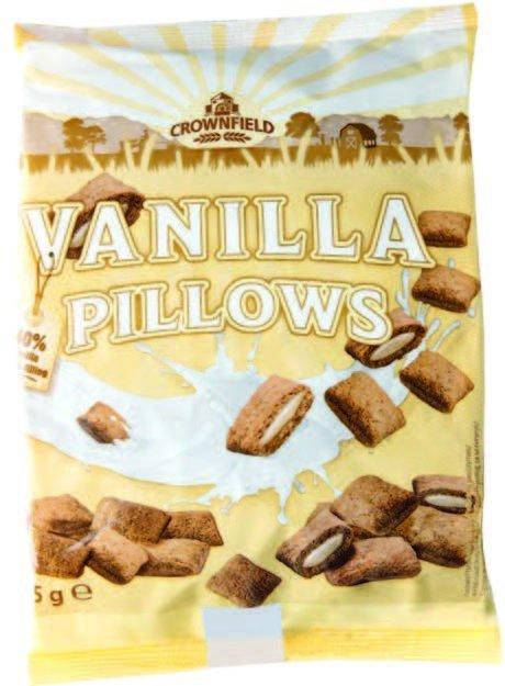 

Хрустящие подушечки Crownfield Vanilla Pillows 375 g