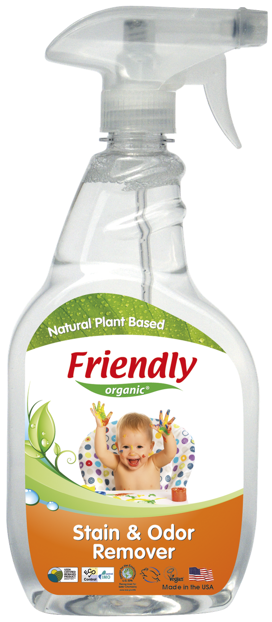 

Органический концентрированный выводитель пятен и запахов Friendly Organic 650 мл