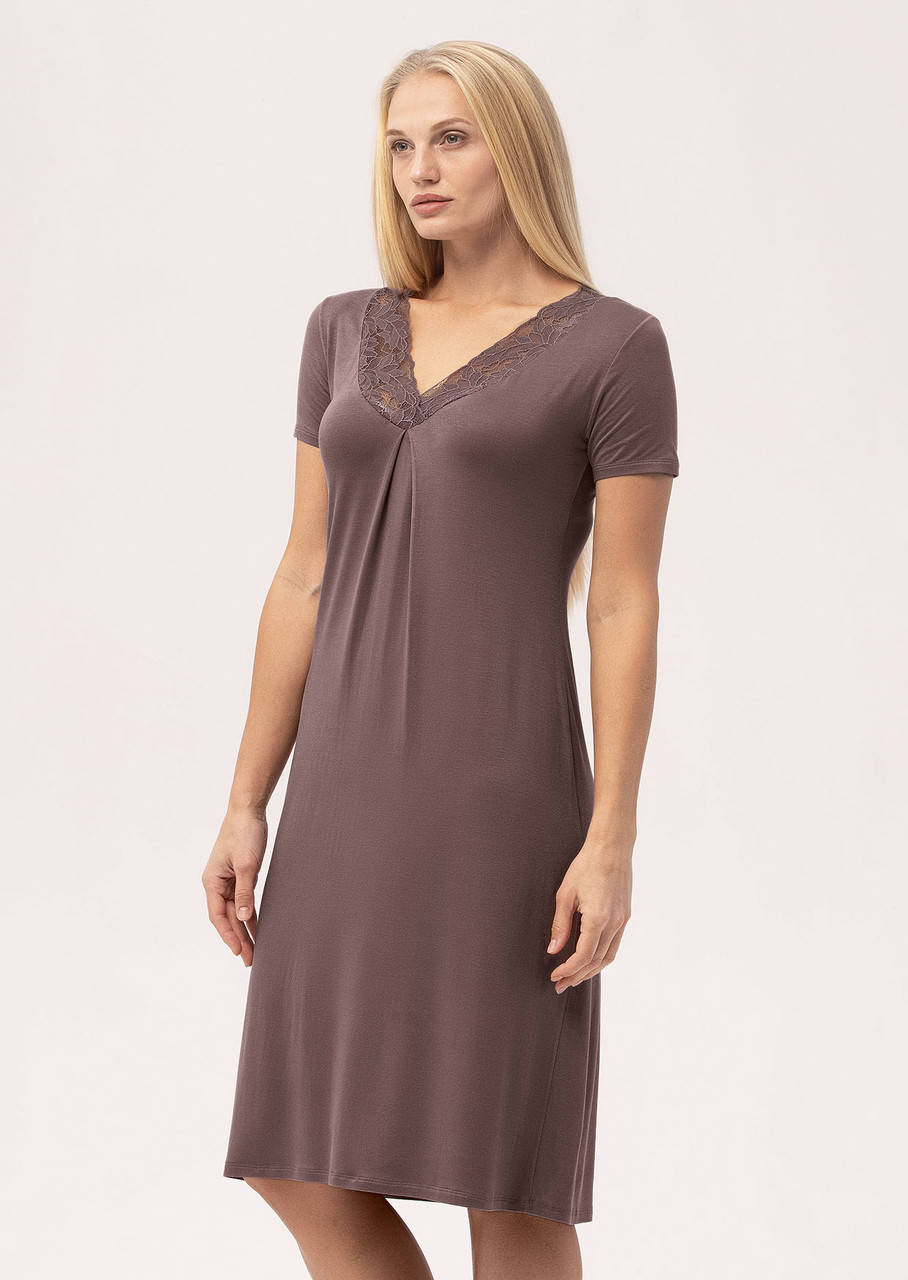 

Ночная сорочка женская вискоза 4XL, Серый