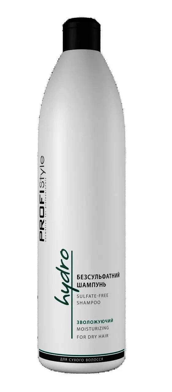 

Безсульфатный шампунь увлажняющий PROFIStyle HYDRO 1000ml