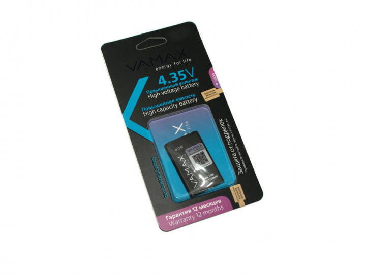 

Аккумулятор VAMAX Nokia BL-5C 1250mAh