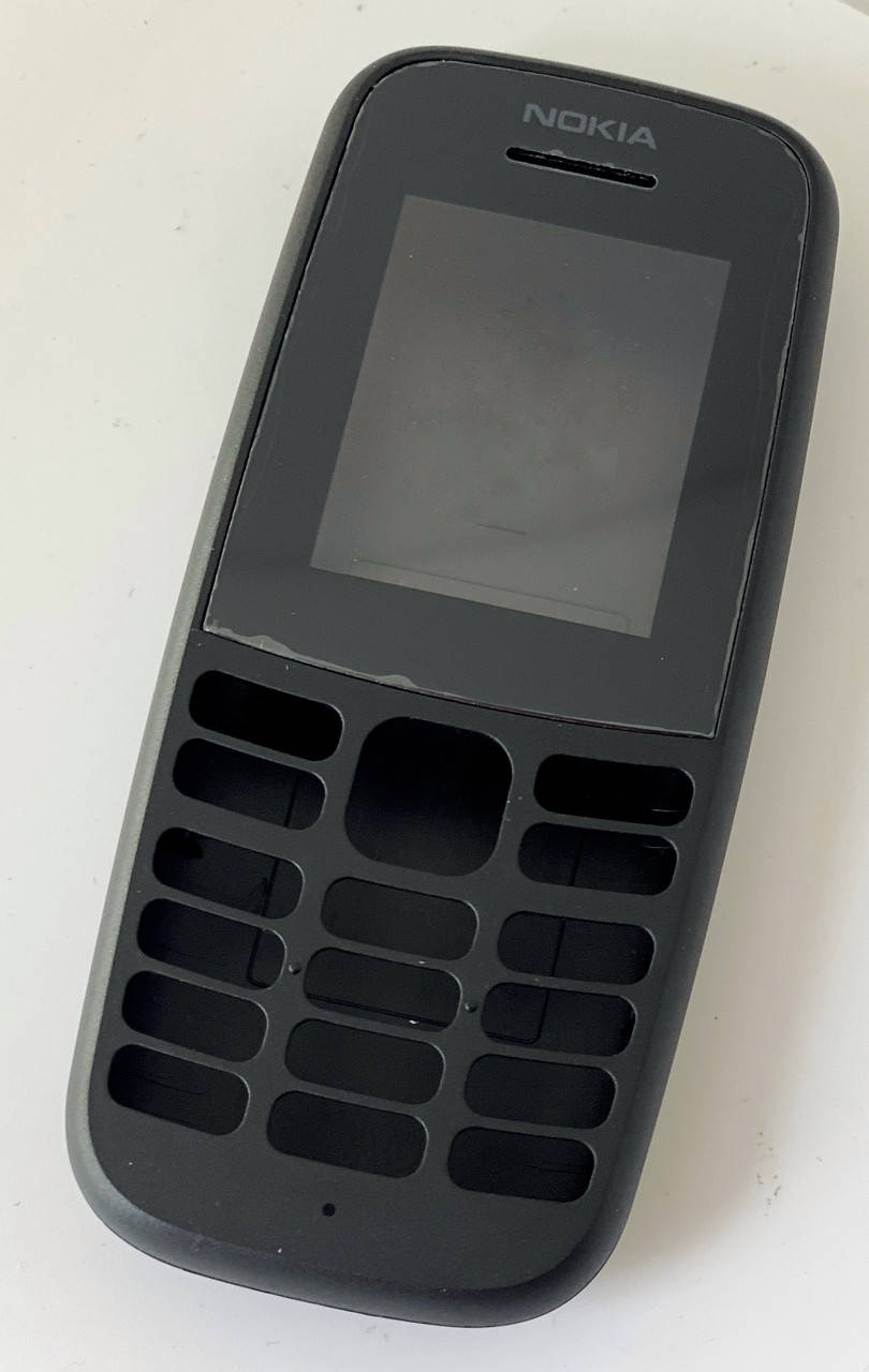 

Корпус Nokia 105 2019, черный, без средней части
