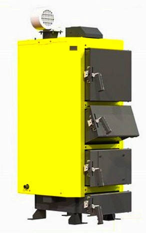 

Универсальный твердотопливный котел KRONAS Unic P длительного горения 50 кВт Кронас Уник, Желтый