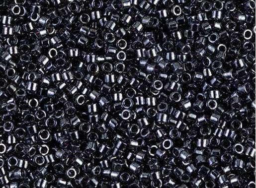 

Японський бісер Miyuki Delica 15/0 DBS0001 Gunmetal