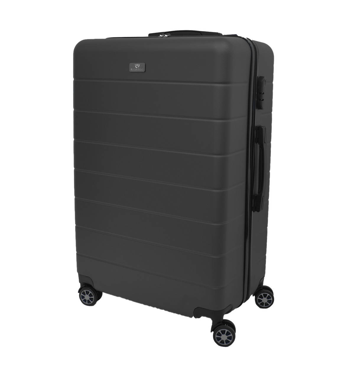 

Чемодан дорожный  (L) Reonardo 1855 пластик 76х50х30см 100л Серый