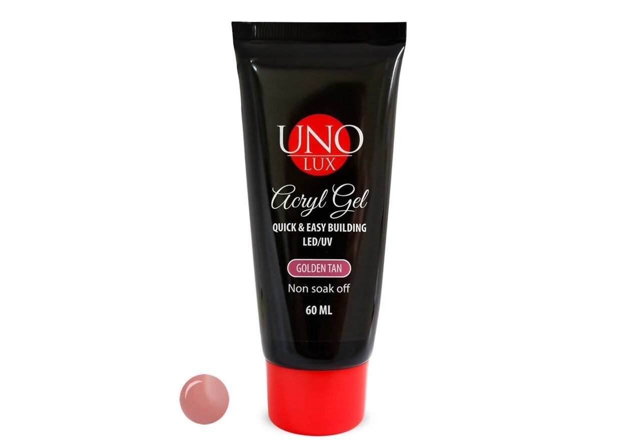 

Полігель Uno (Golden Tan), 60 мл, Золотистый