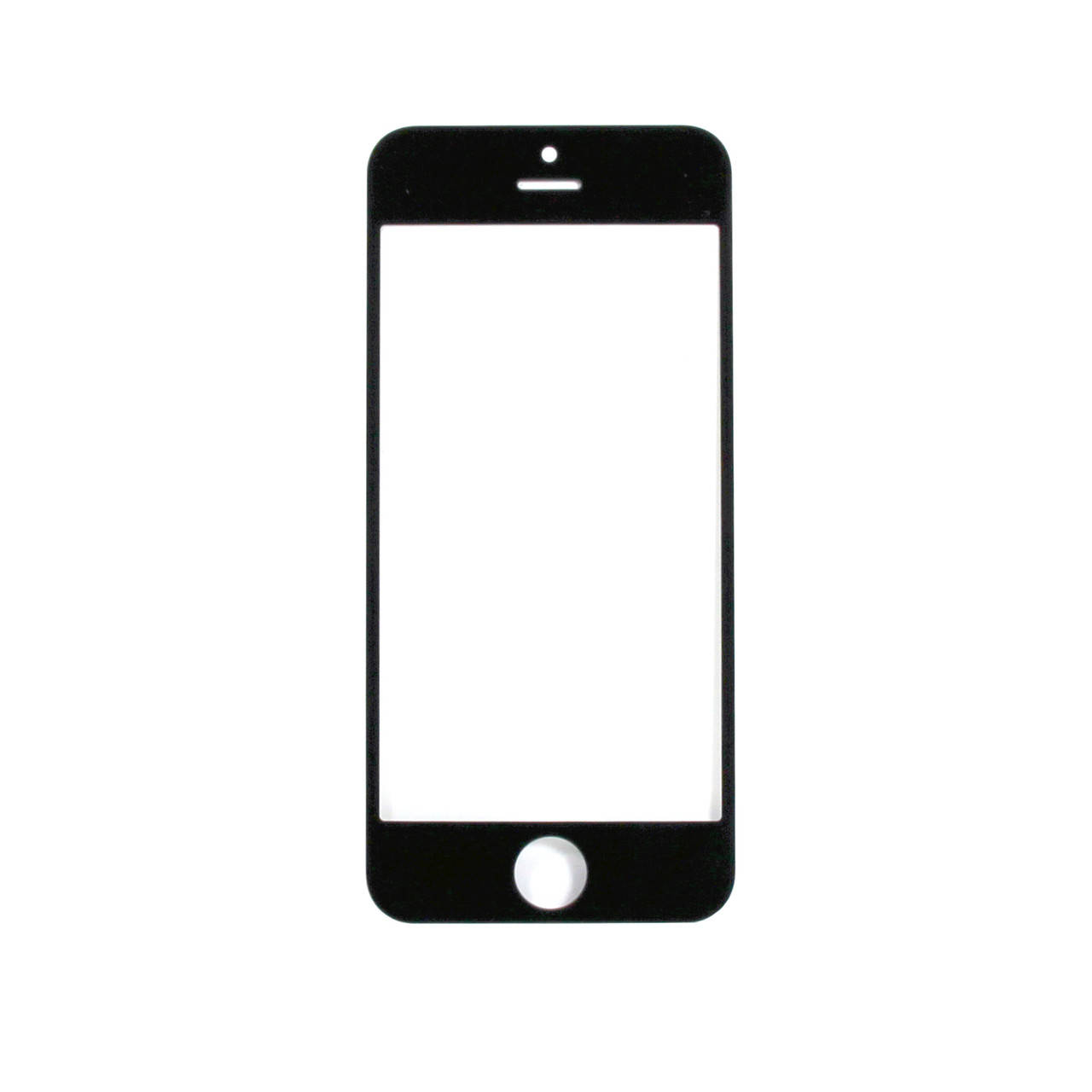

Стекло на дисплей APPLE iPhone 5G/5C/5S черное, Черный