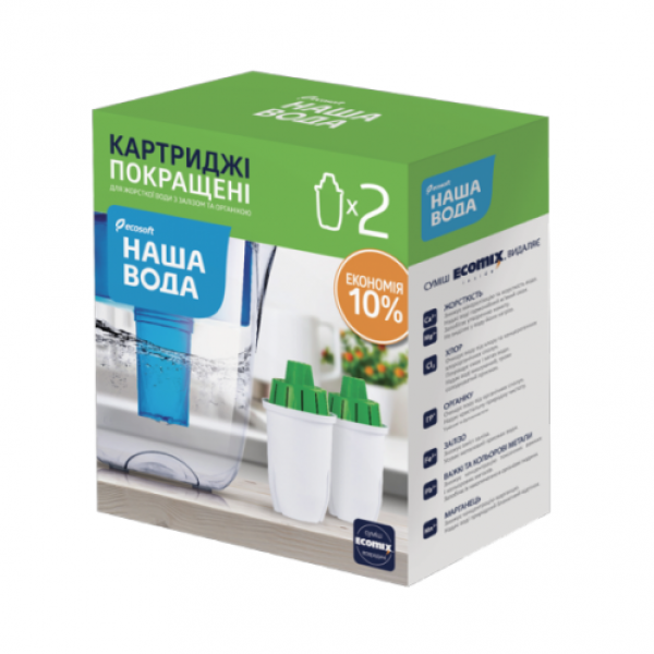 

Картридж для кувшина Наша Вода (Ecosoft) (2шт)