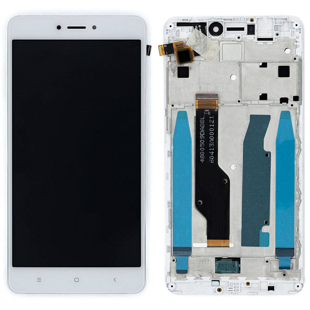 

Дисплей Xiaomi Redmi Note 4x с тачскрином (White) в рамке, Белый