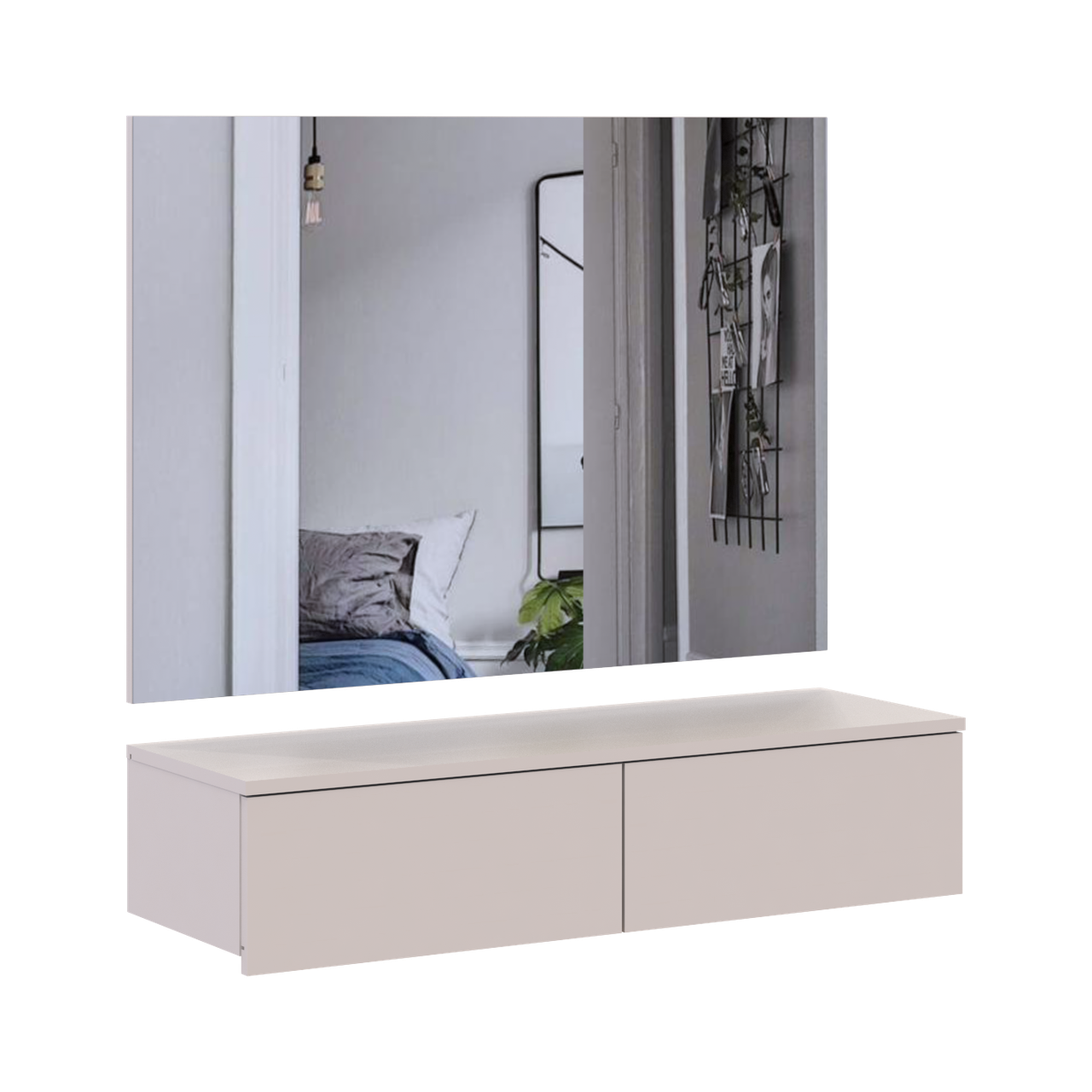 Комплект меблів Doros Левія + дзеркало Кашемір 100х32х100 (42005237) 4