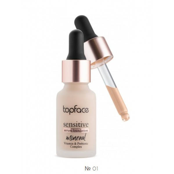 

Тональная основа Topface Sensitive Mineral Serum Foundation PT565 - №1