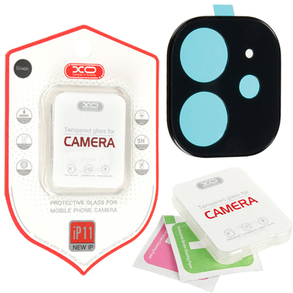 

Стекло на камеру XO iPhone 11 (6,1) (черный)