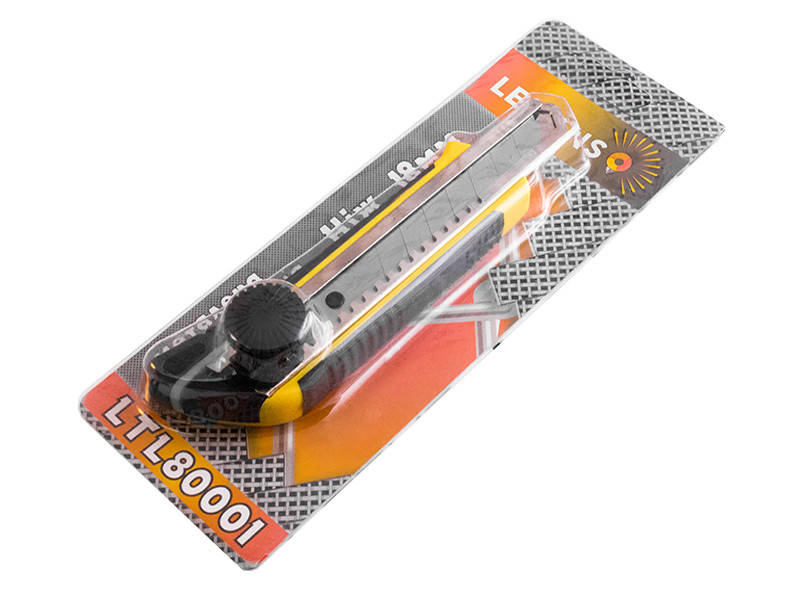 

Нож LTL80001 желтый