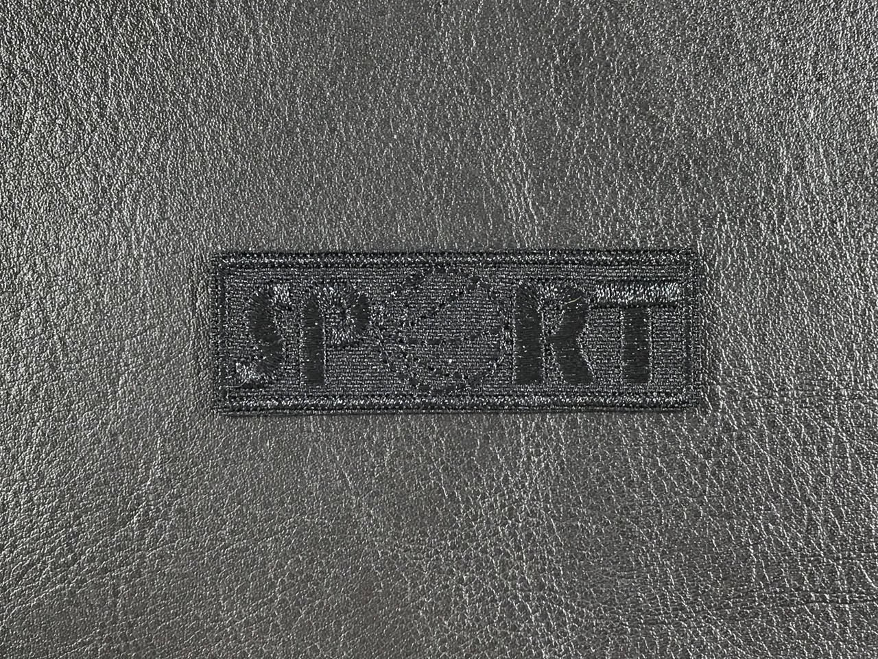 

Нашивка Sport планка с мячом цвет черный 60x20 мм