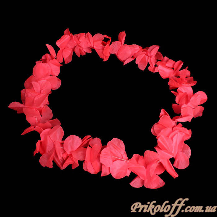 

Гавайские леи, цветочные бусы разные цвета