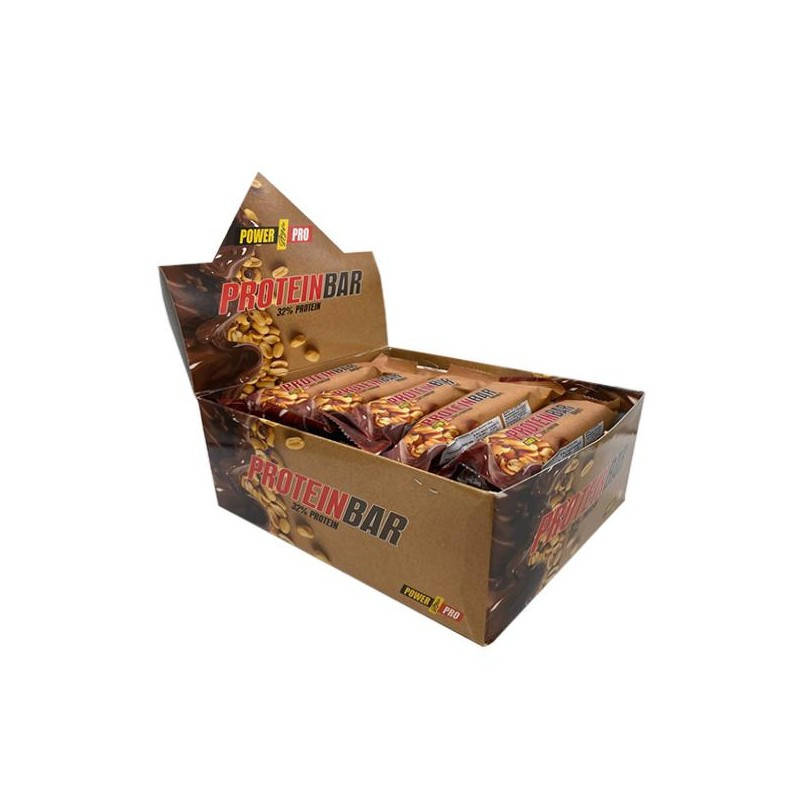 

Протеиновый батончик Power Pro Protein Bar 32% 20 x 60 грамм Арахис карамель