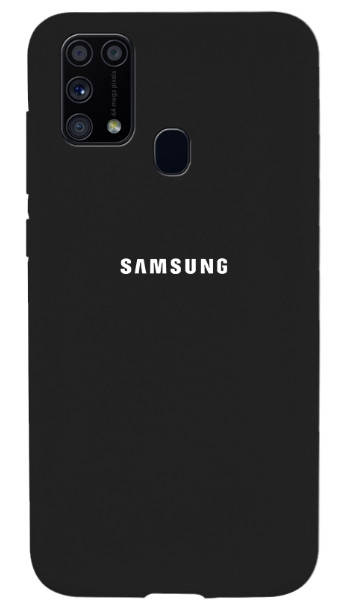 

Чехол Silicone Cover для Samsung Galaxy M31 (M315) ( Самсунг Галакси М31 ), Черный