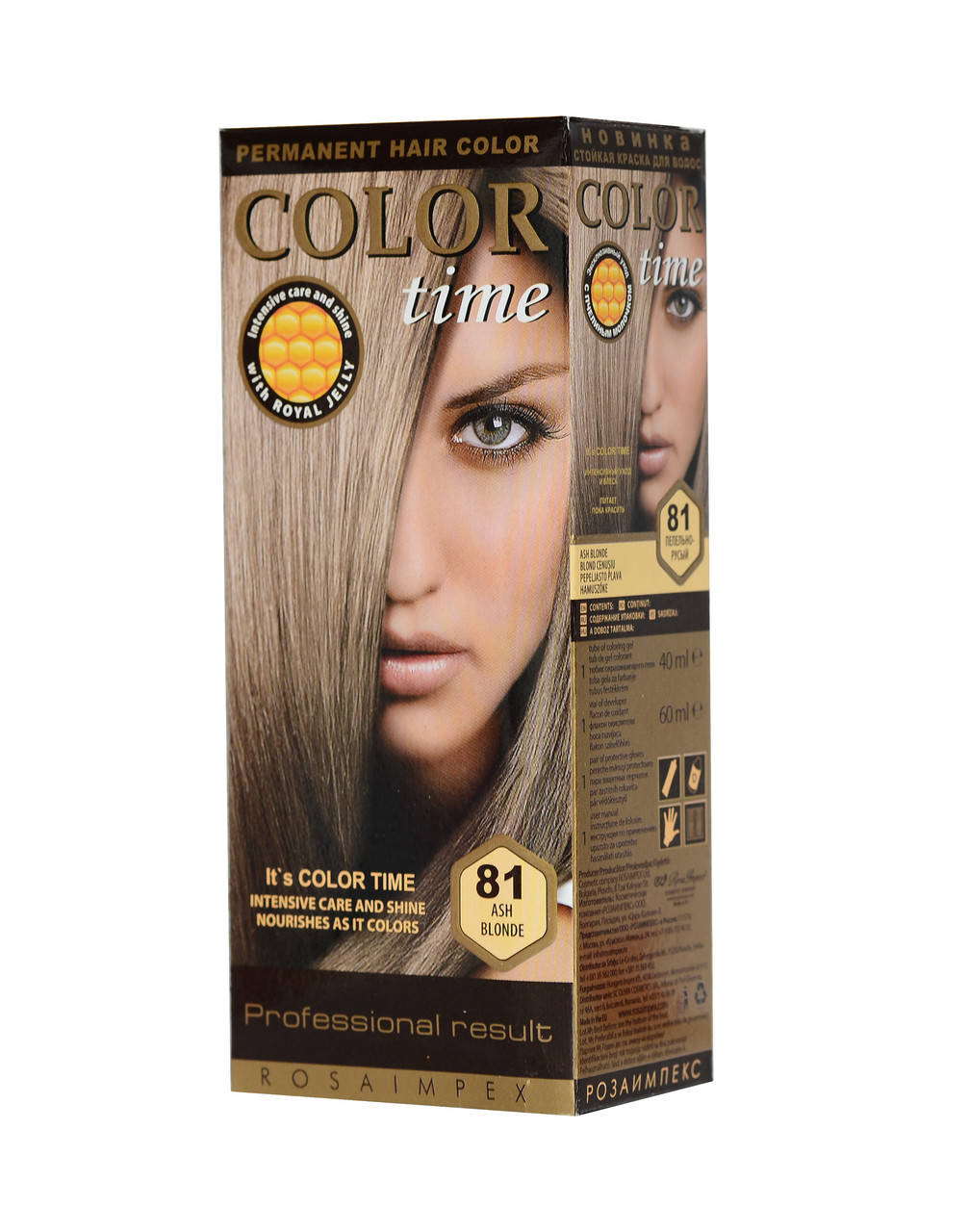 

Color Time №81 Пепельно русый