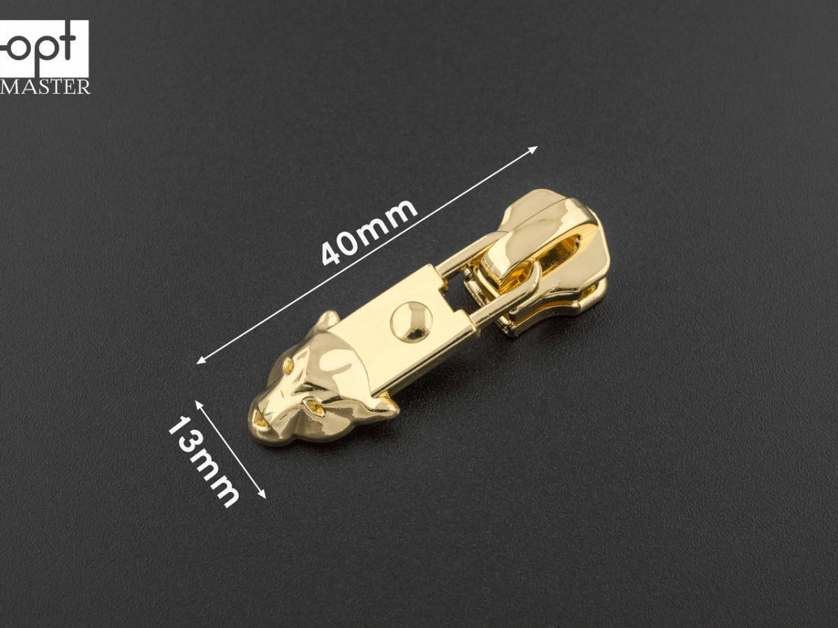 

Бегунок №5 на металлическую молнию (ZIPS-1008) Золото