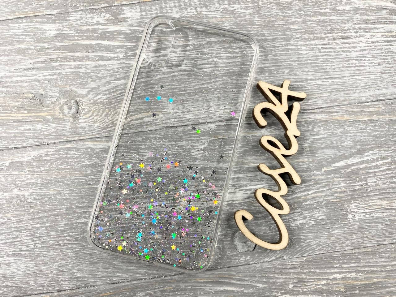 

TPU чехол Star Glitter для Apple iPhone X / XS прозрачный