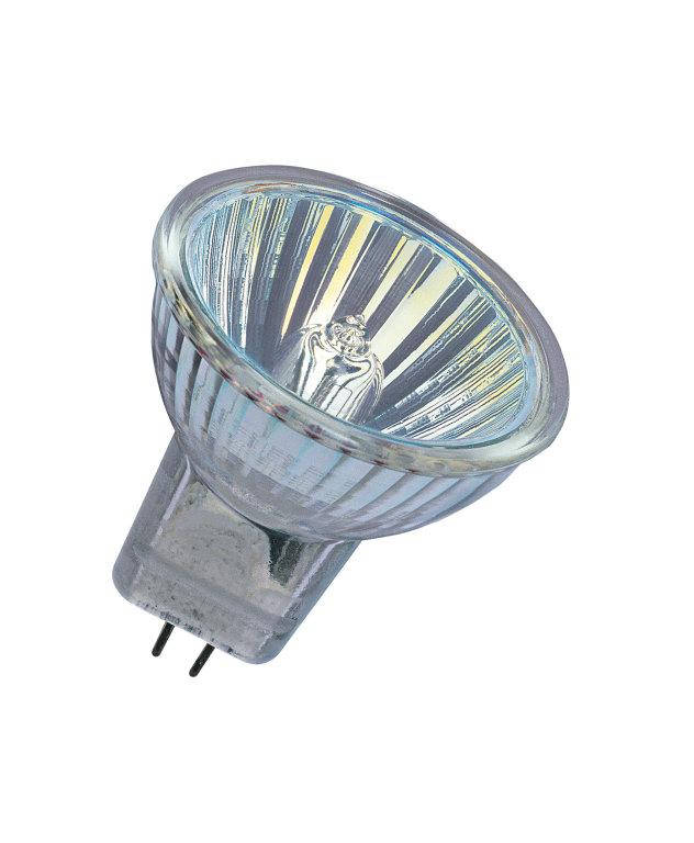 

Лампа галогенная 42мм, 10w, 12v, GU4, 2800К, Ø35мм, 90Лм Osram [4050300443935] 44888 wfl 38º decostar standard