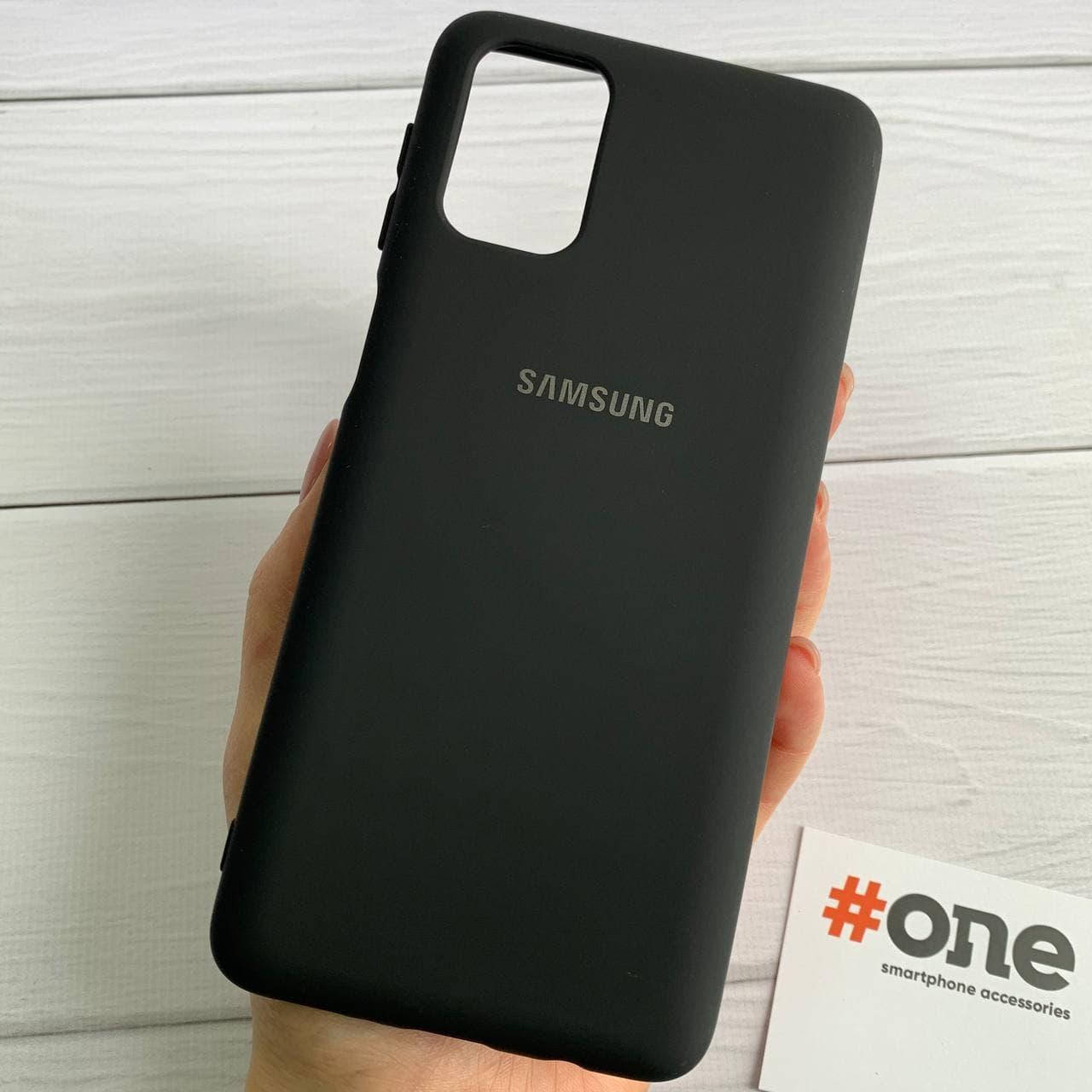 

Чехол для Samsung Galaxy M31s с микрофиброй бархатный накладка чехол на телефон самсунг м31с черный CFA