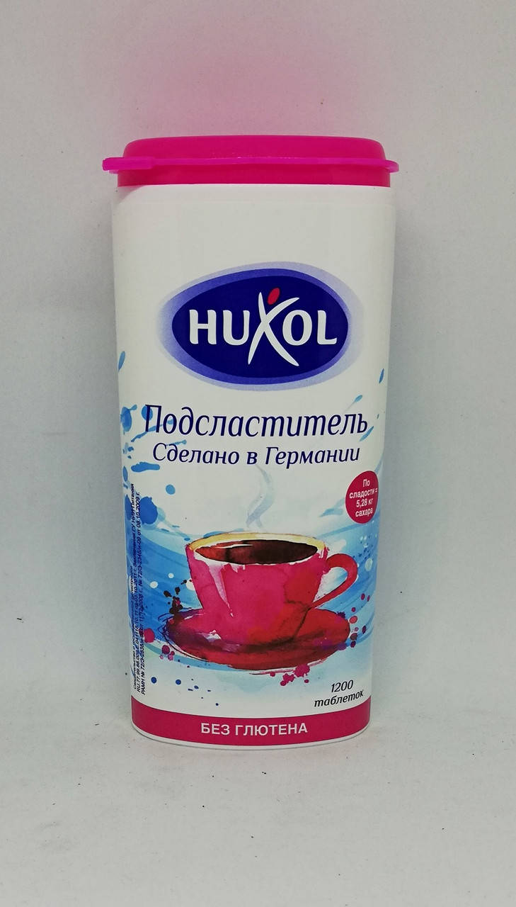 

САХАРОЗАМЕНИТЕЛЬ **** HUXOL **** 1200 шт ( ТАБЛЕТКИ ) * 24 (шт.)