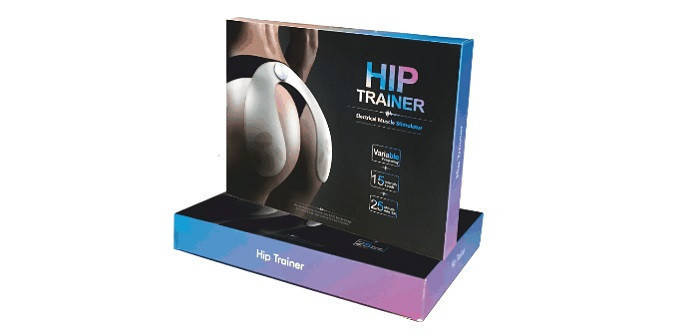 

Тренажер для ягодиц EMS hips trainer, одобренно, Черный