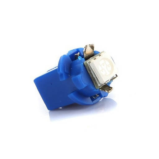

Led лампы T5 B8.3D 1SMD 5050 (Белый/Синий/Красный/Зеленый) для подсветки приборной панели Синий