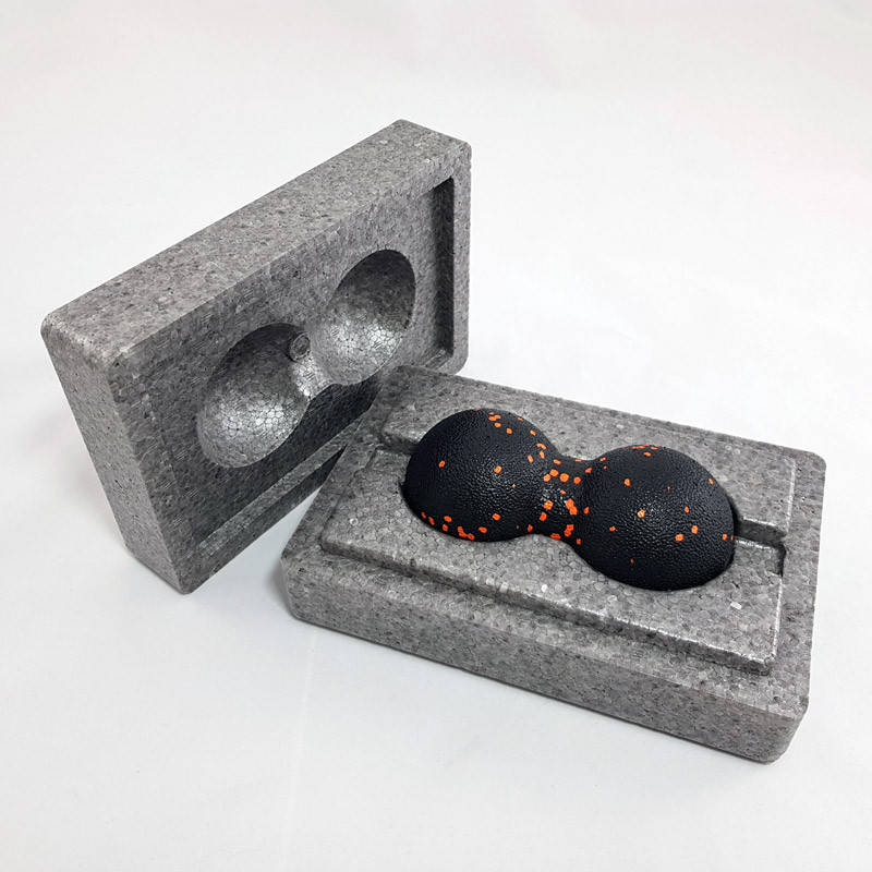 

Блок для йоги (йога блок-кирпич) + массажный мячик для самомассажа МФР миофасциального релиза OSPORT (MS 2231)