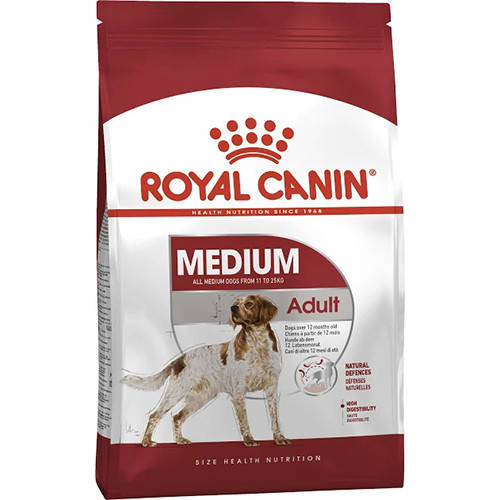 

Royal Canin MEDIUM ADULT 4кг Сухой корм Роял канин для СОБАК СРЕДНИХ ПОРОД