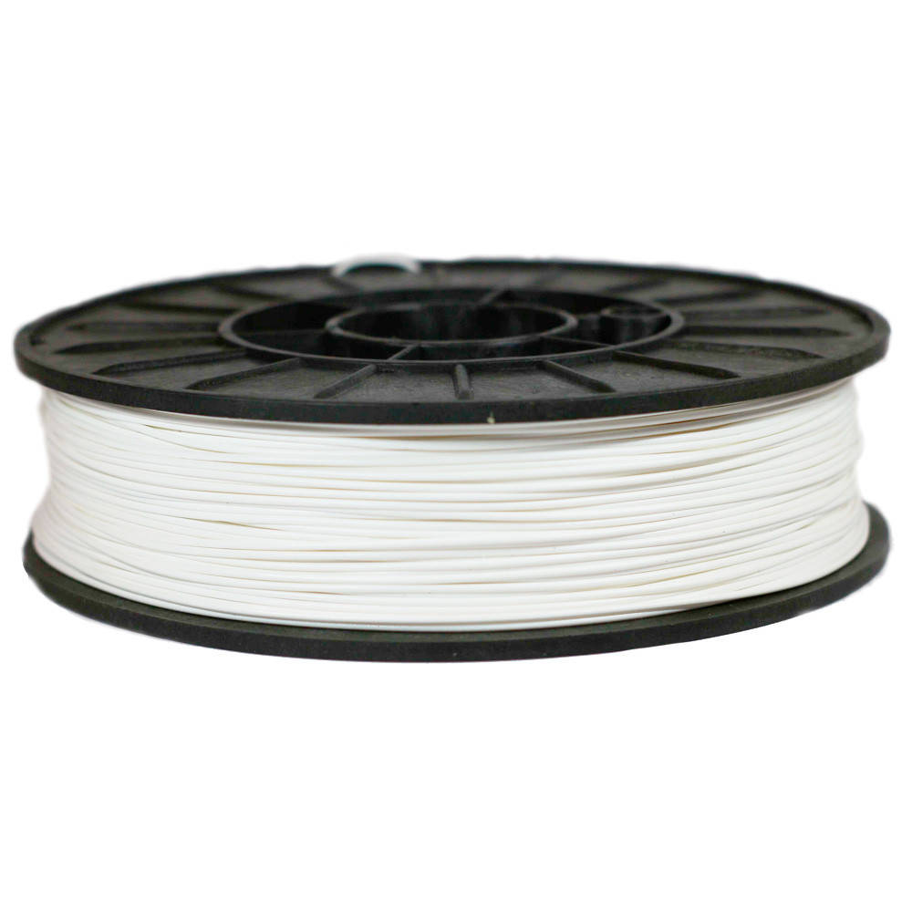 

PLA филамент нить пластик для 3D принтера Pochatok Filament 1,75 мм 0,75 кг Белый
