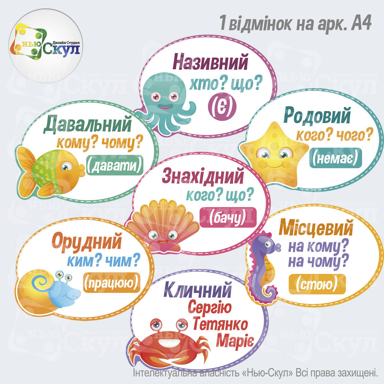 

Відмінки морські