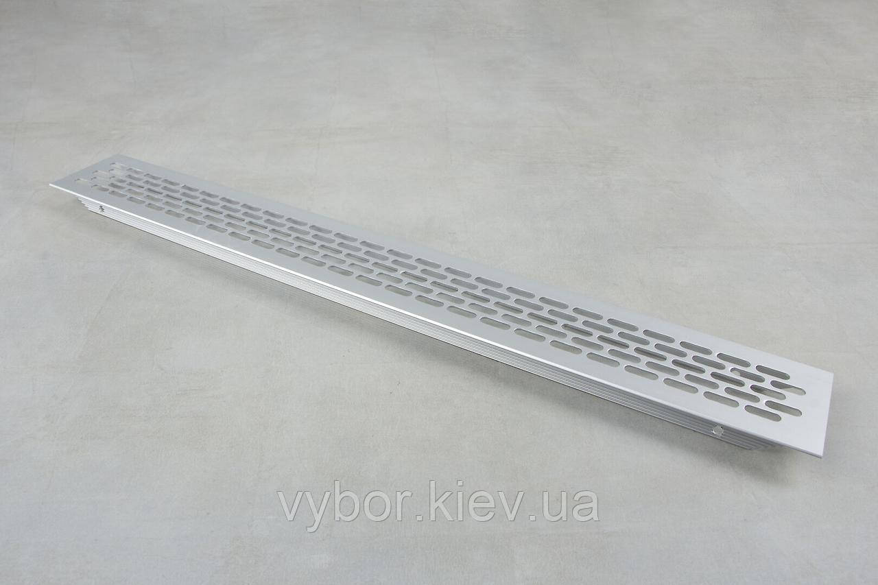 

Вентиляционная решетка GTV 480х60 мм, алюминий