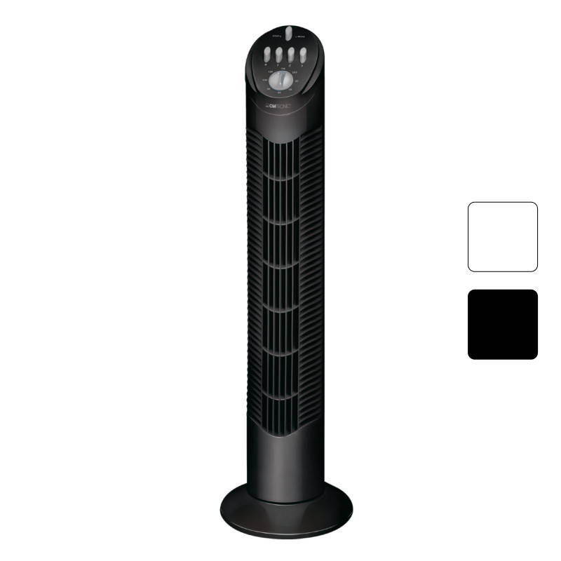 

Вентилятор бытовой колонный Clatronic T-VL 3546 напольный для дома Черный