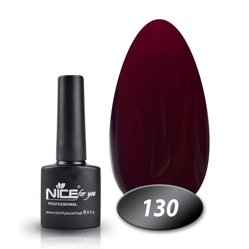 

Гель лак Nice for you 130 свекольный 8,5 мл
