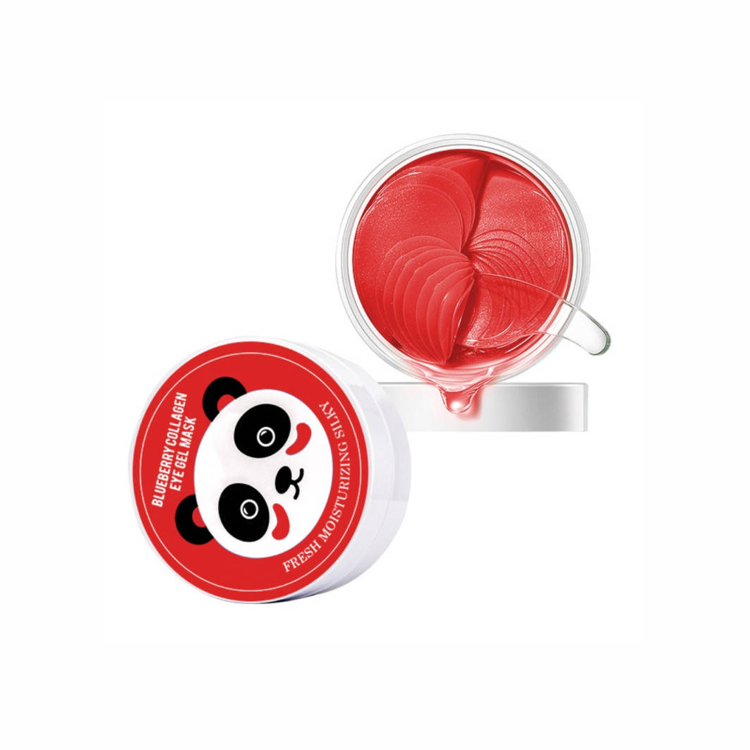 

Гидрогелевые патчи для глаз Sersanlove Bluebarry Collagen Eye Gel Mask (Red)